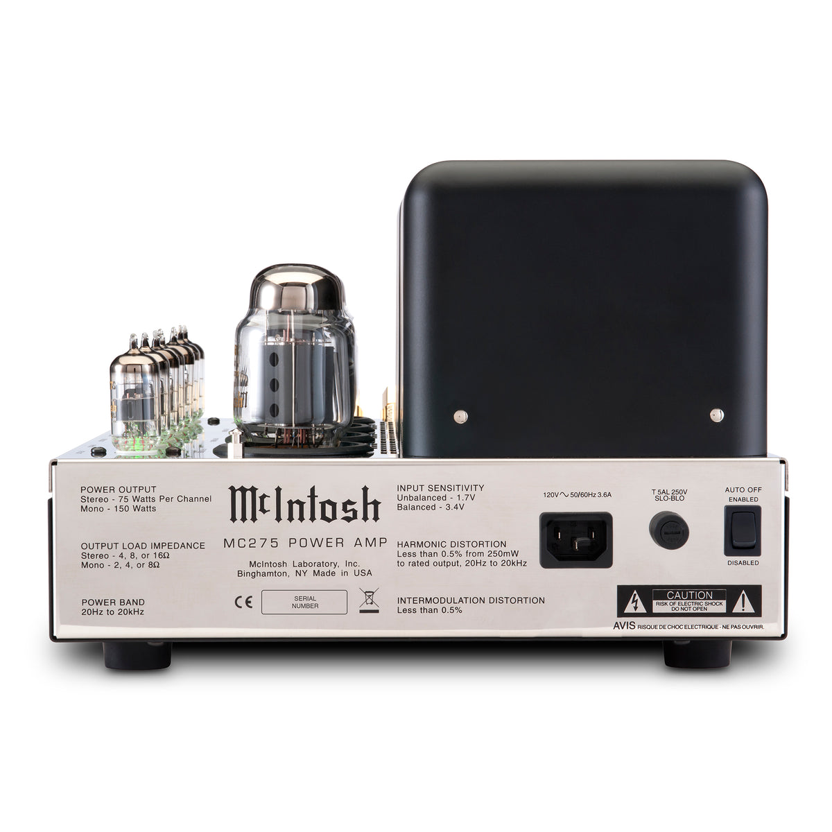 McIntosh MC275 2-Channel Vacuum Tube Power Amplifier