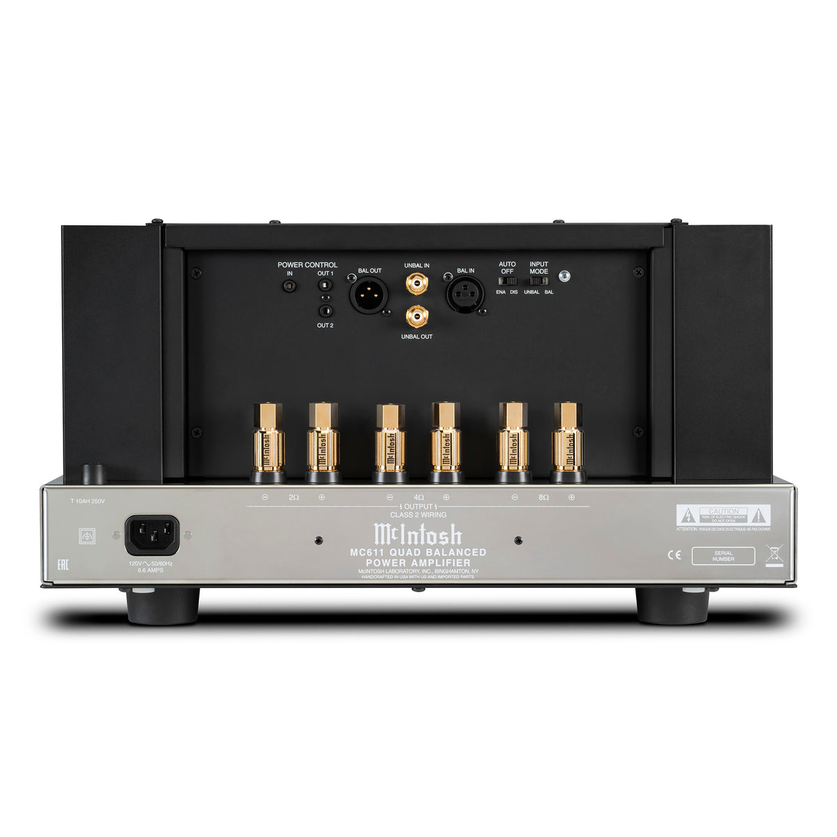 McIntosh MC611 1-Channel Power Amplifier (each)