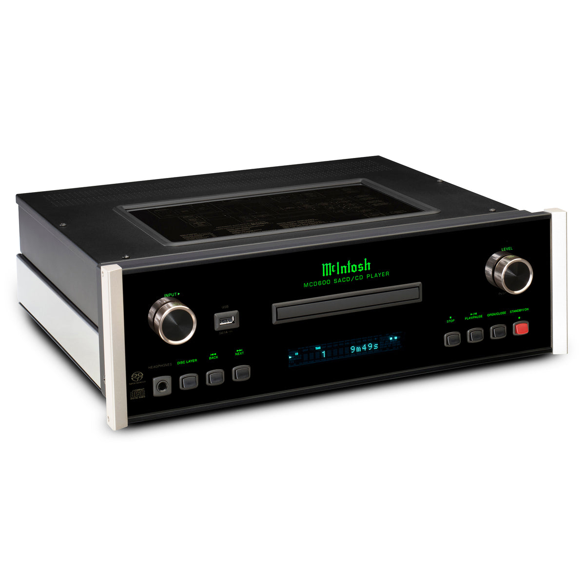 McIntosh MCD600 2-Channel SACD/CD Player