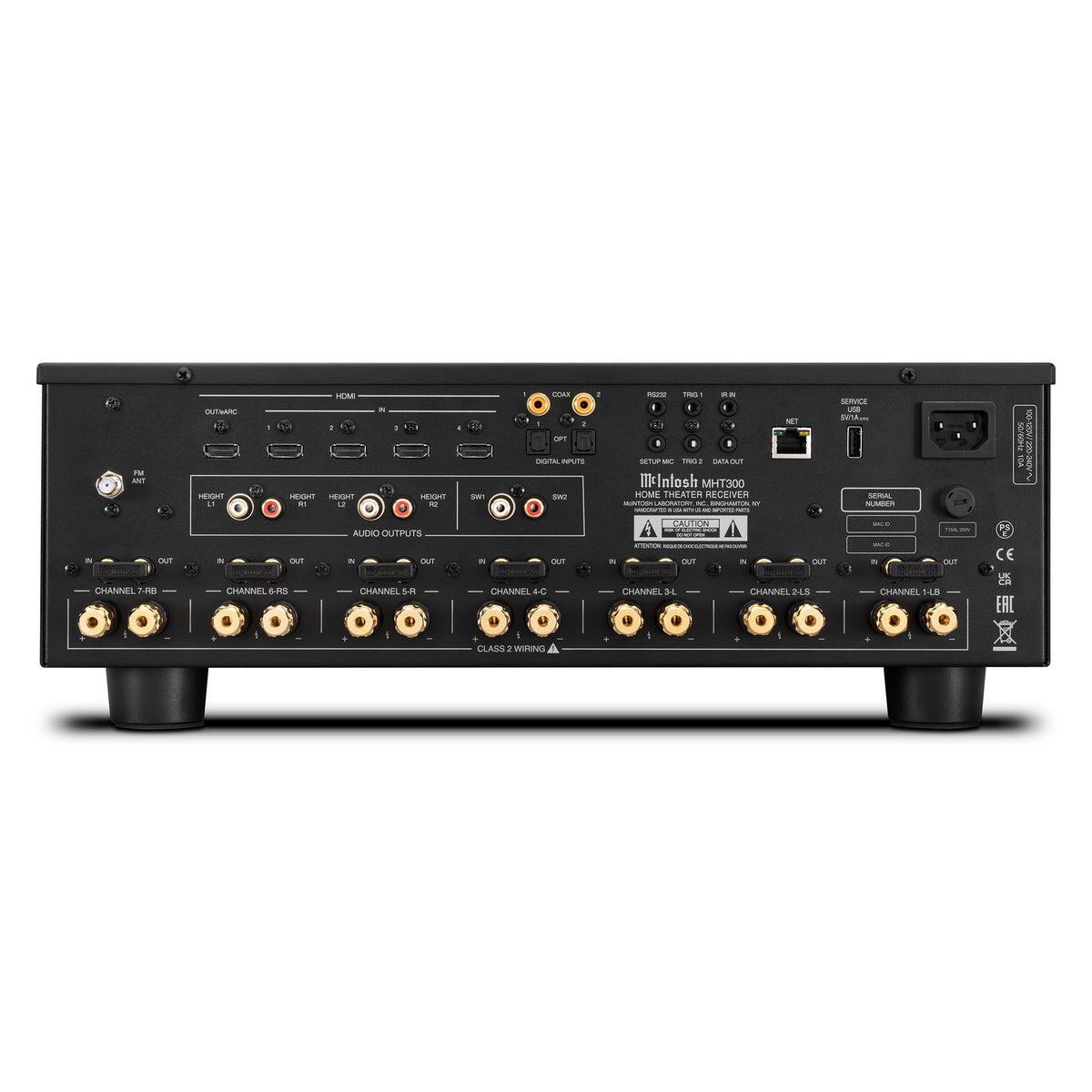 McIntosh MHT300 Home Theater Receiver