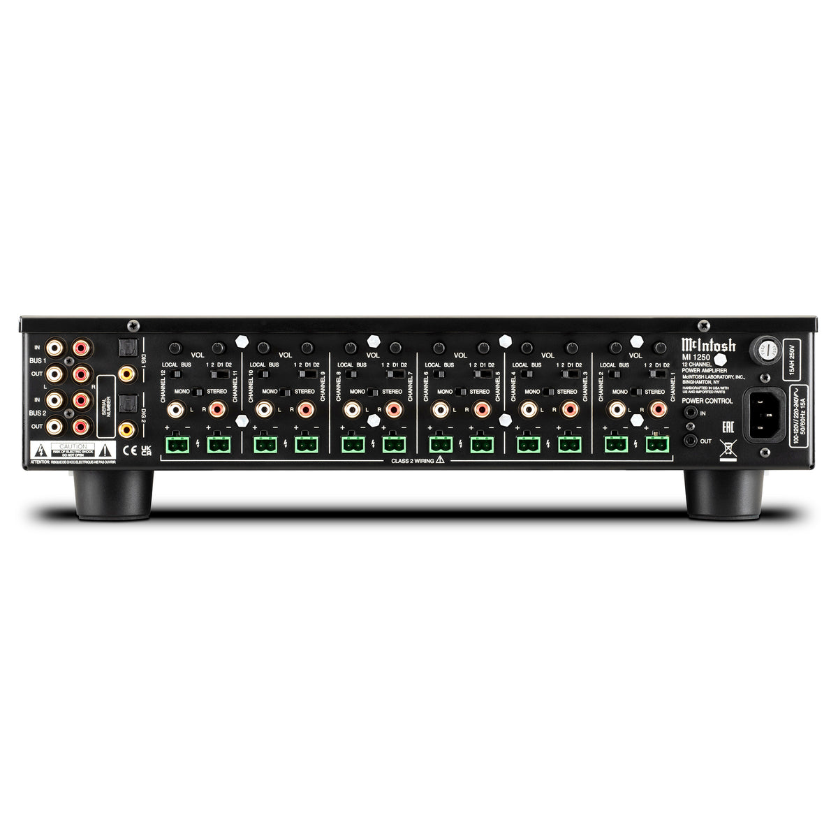 McIntosh MI1250 12-Channel Power Amplifier