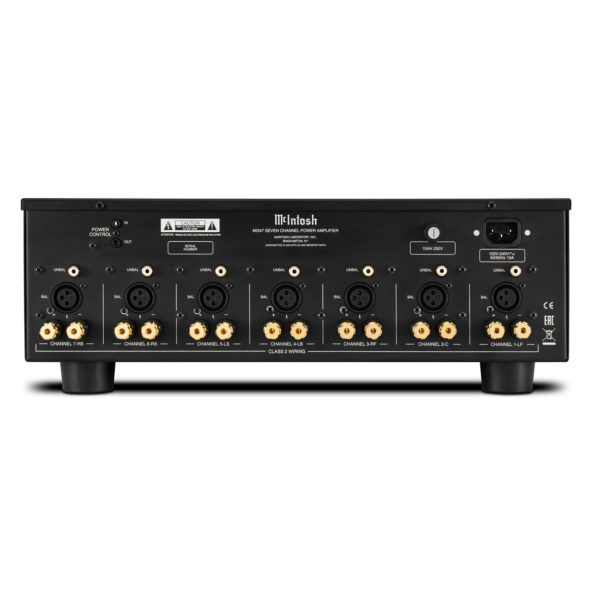 McIntosh MI347 7-Channel Power Amplifier