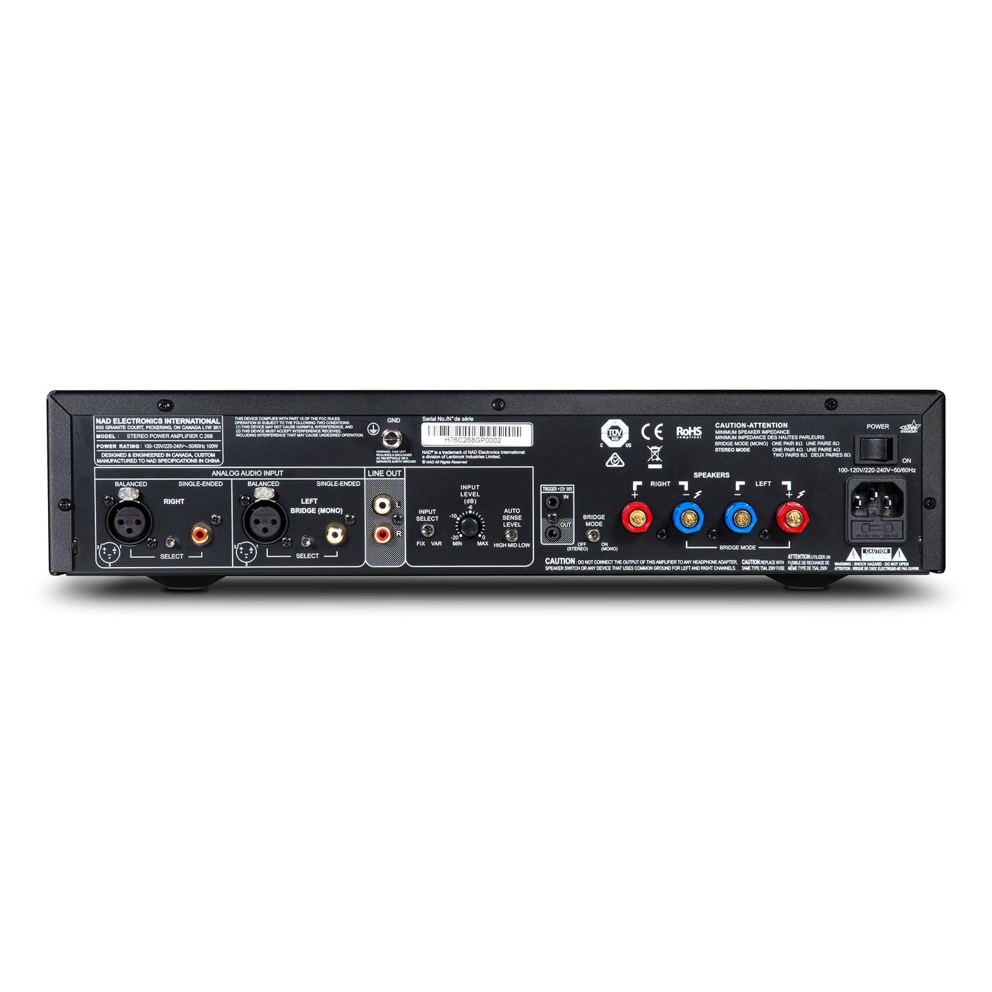 NAD C 268 Power Amplifier (OPEN)