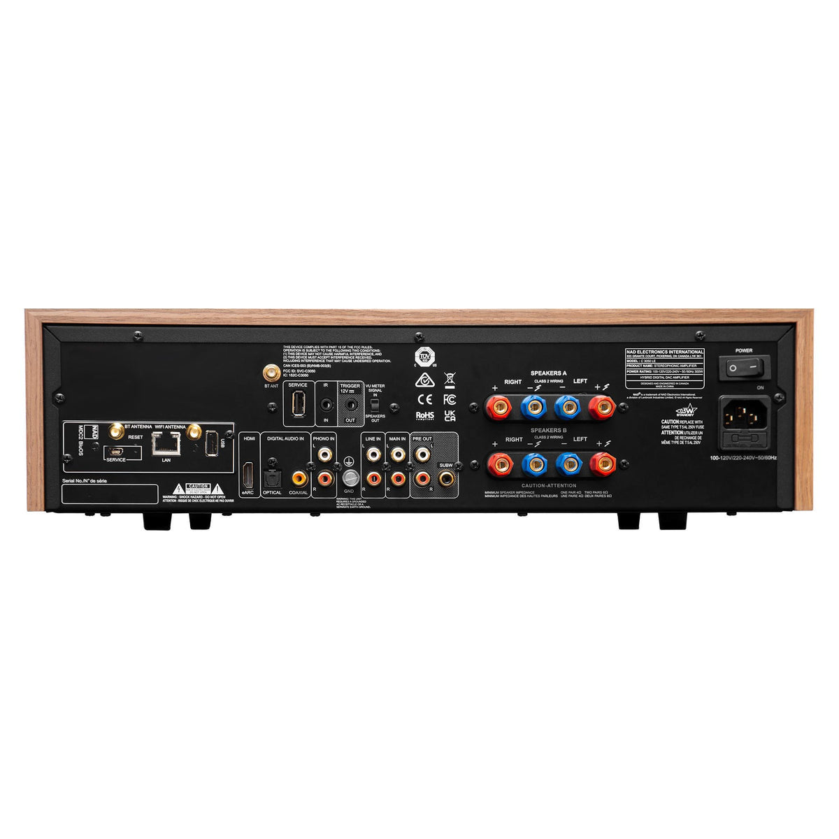 NAD C 3050 Stereo Integrated Amplifier (OPEN)