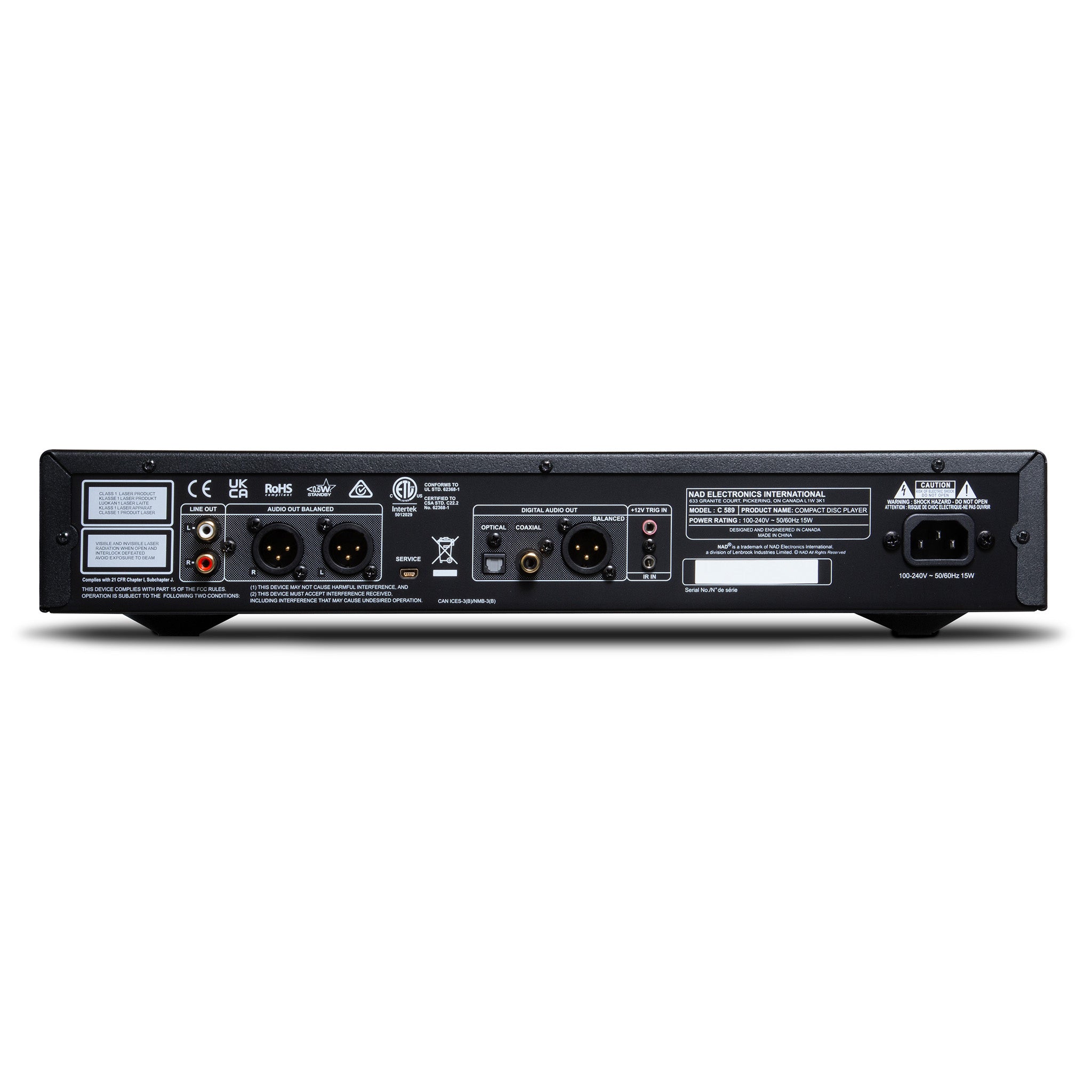 NAD C 589 CD Player – Upscale Audio