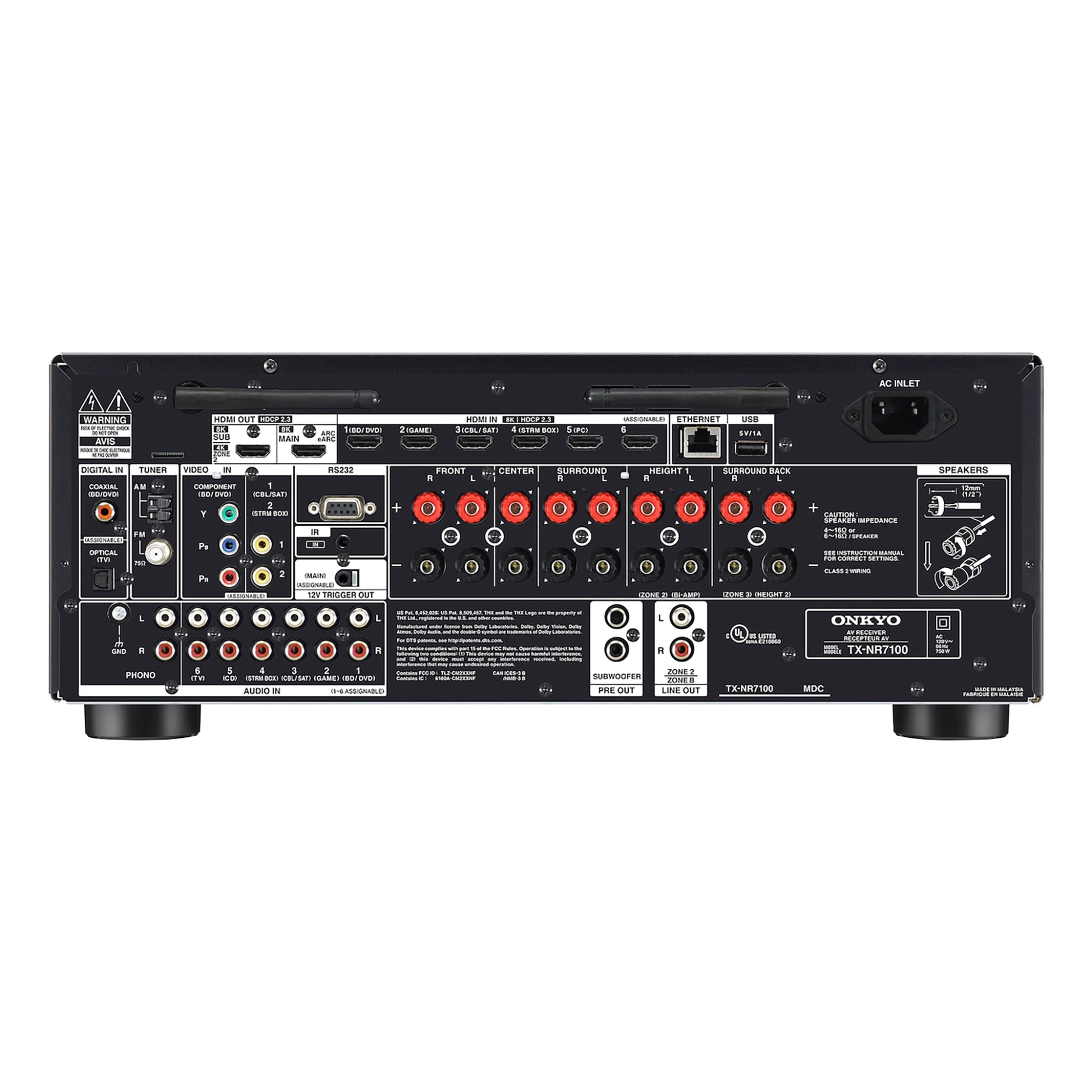 Onkyo TX-NR7100 9.2 Channel A/V Receiver – Upscale Audio Onkyo TX-NR7100 9.2 Channel A/V Receiver – Upscale Audio