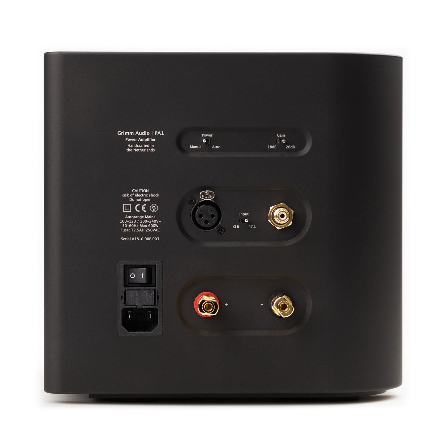 Grimm Audio PA1 Monoblock Power Amplifier (pair)