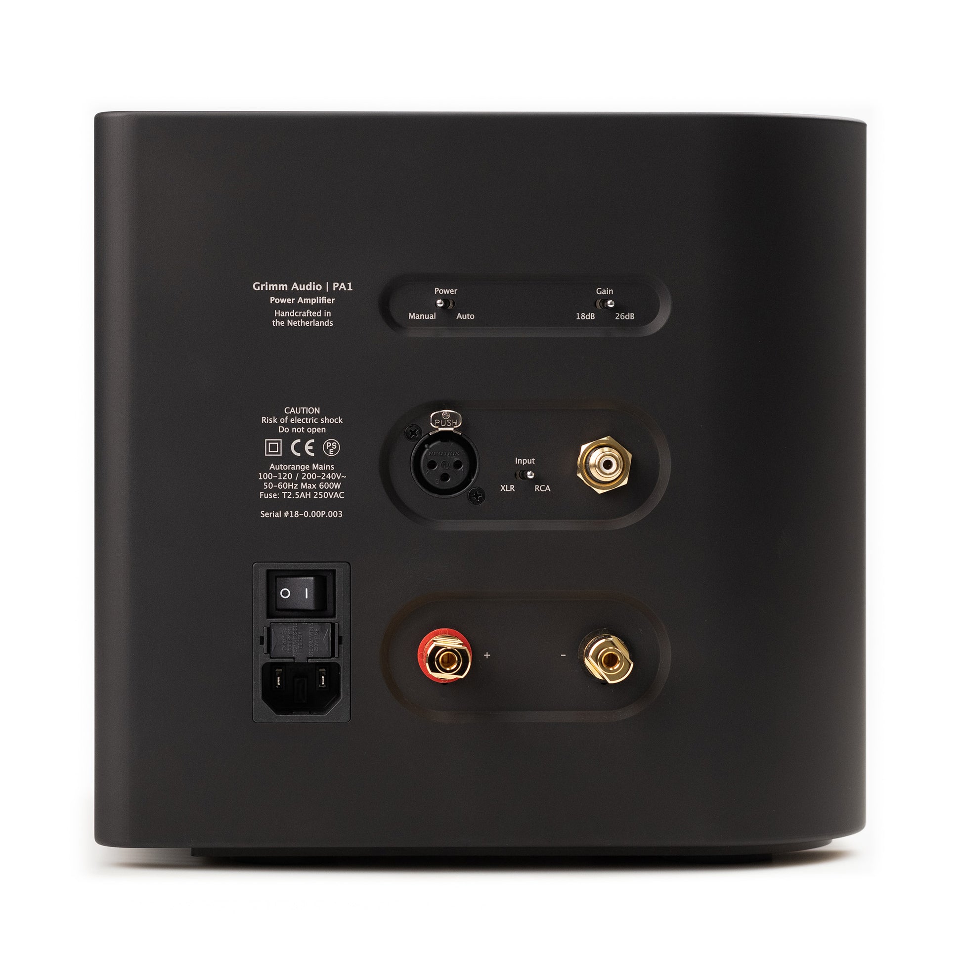 Grimm Audio PA1 Monoblock Power Amplifier (pair)