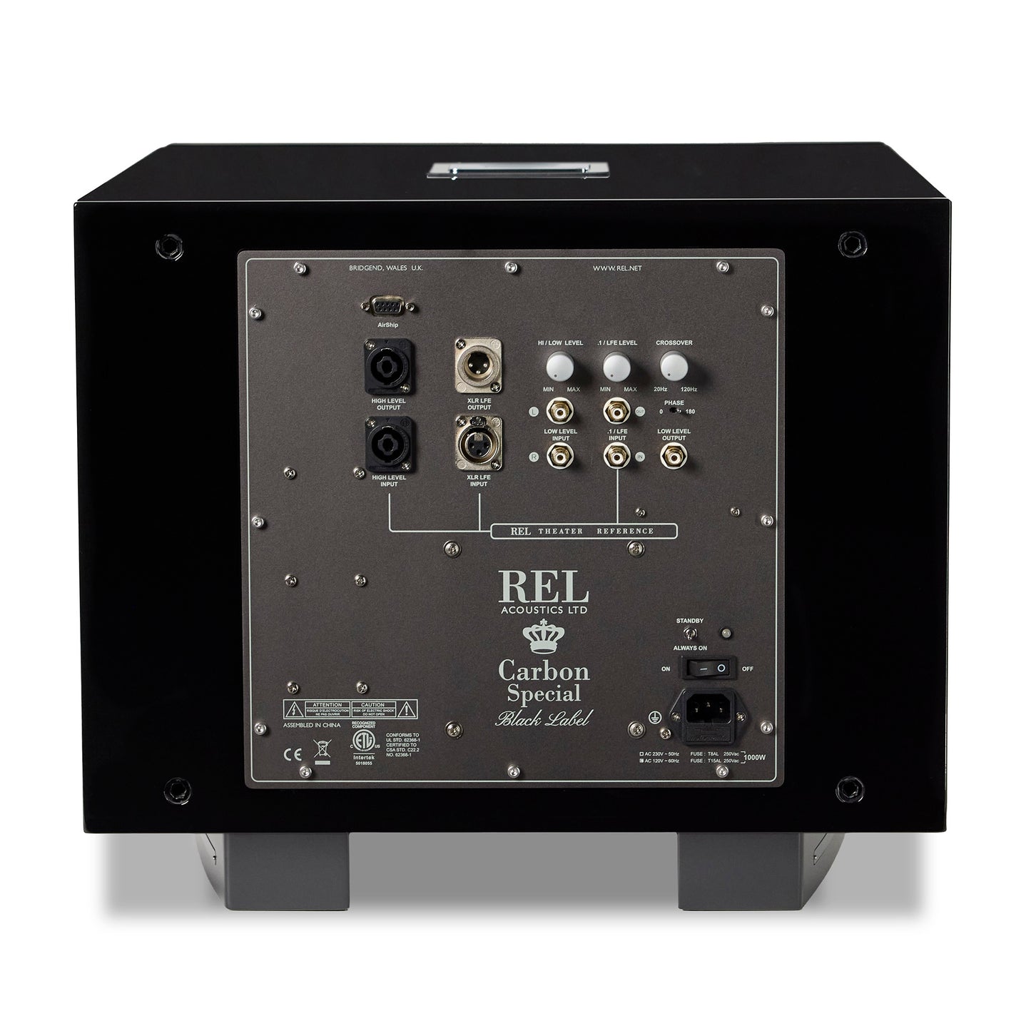 REL Acoustics Carbon Special Black Label Subwoofer