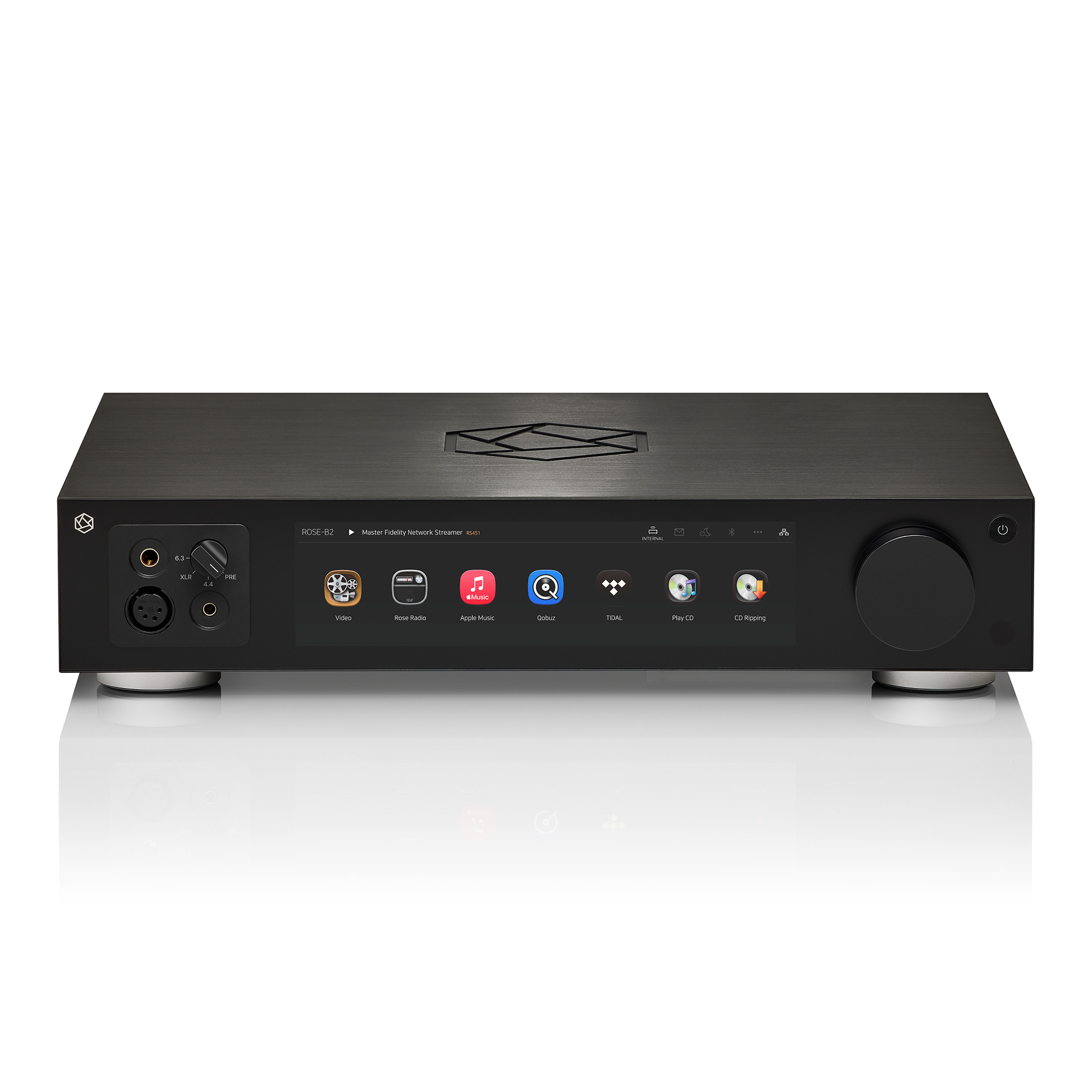 HiFi Rose RS451 High Performance Network Streamer - Black HiFi Rose RS451 High Performance Network Streamer - Black
