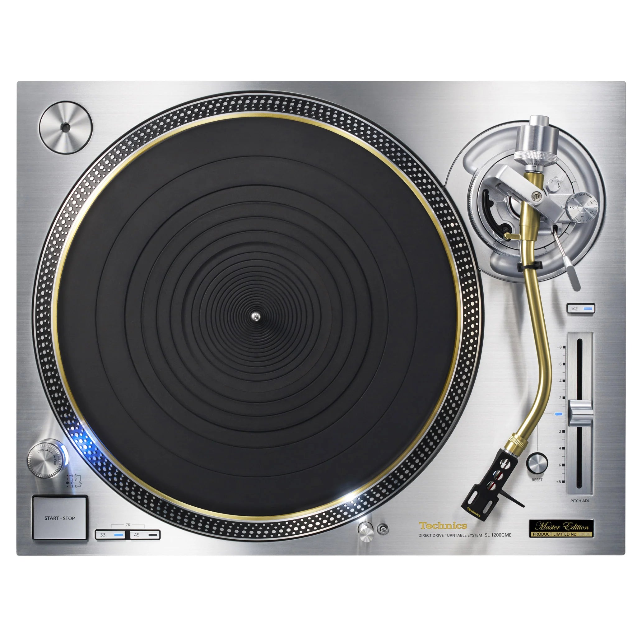 Technics SL-1200 35th Anniversary 30周年記念ゴールドディスク