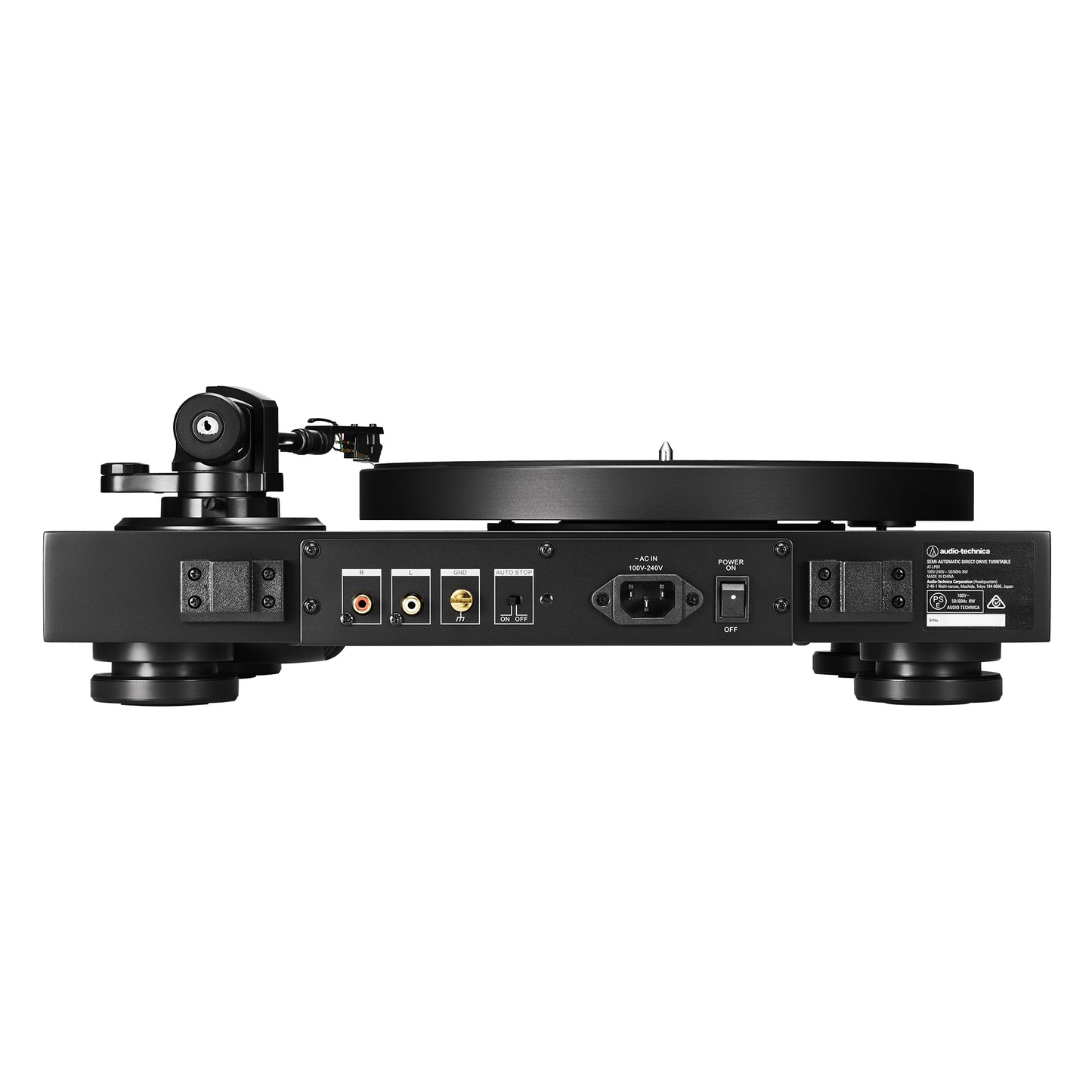 Audio-Technica AT-LP8X Semi-Automatic Direct-Drive Turntable