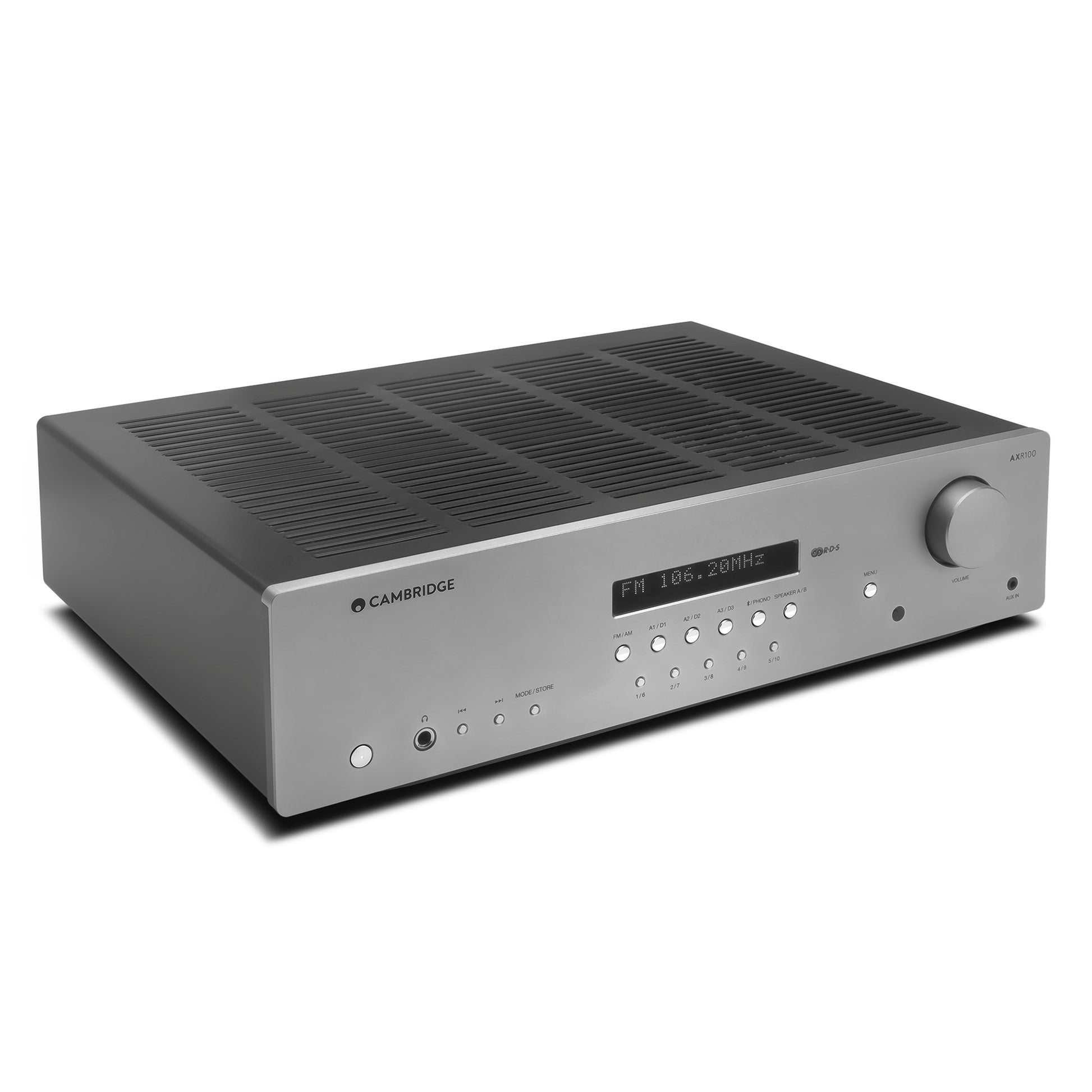 Cambridge Audio AXR100 Stereo Receiver w/ DAC & Bluetooth (OPEN) - Top