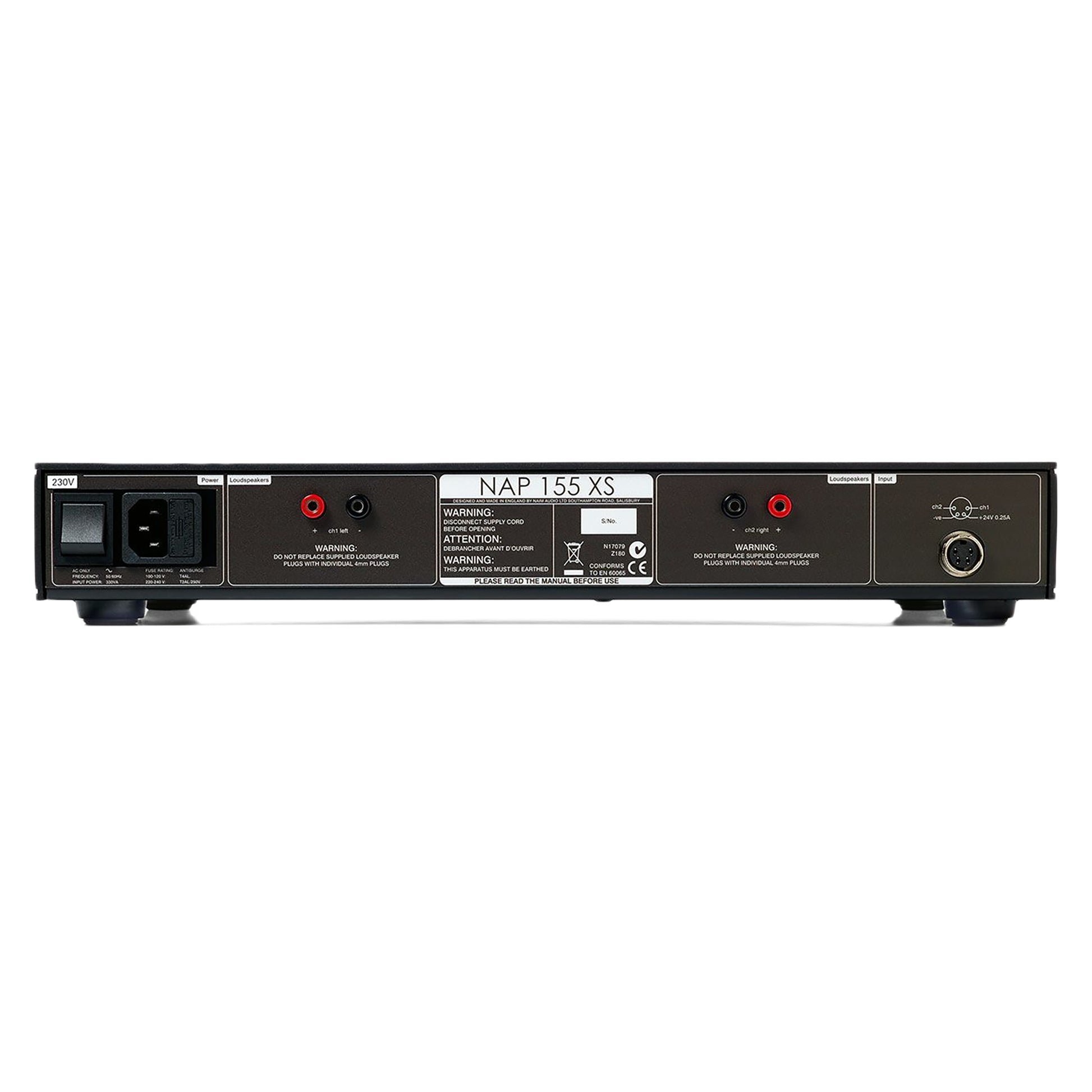 NAIM NAP 155XS Two-channel Power Amplifier (USED)