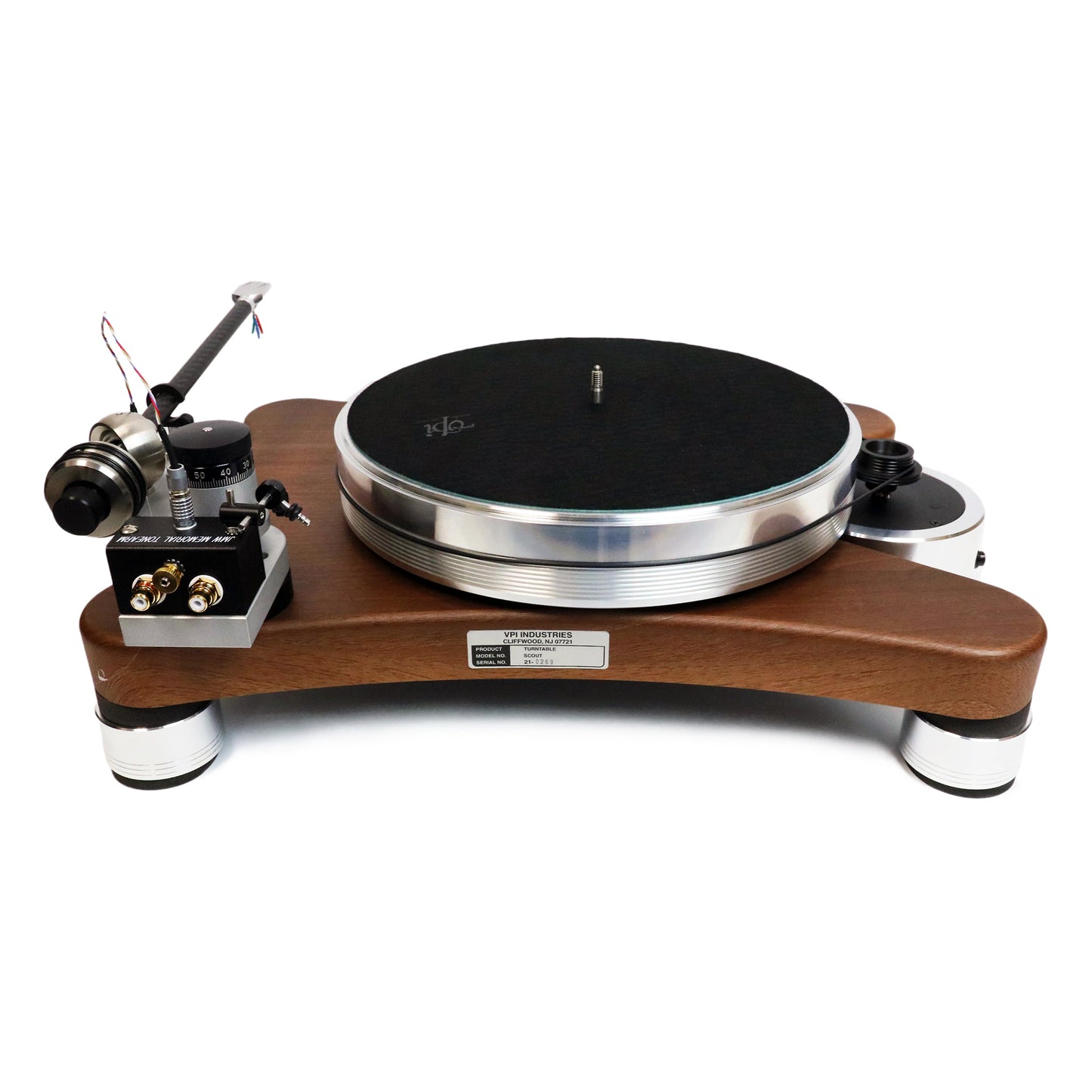 VPI Super Prime Scout 26 Turntable w/ NEW HYBRID w/ 10.5" Gimbal  & VTA On the Fly
