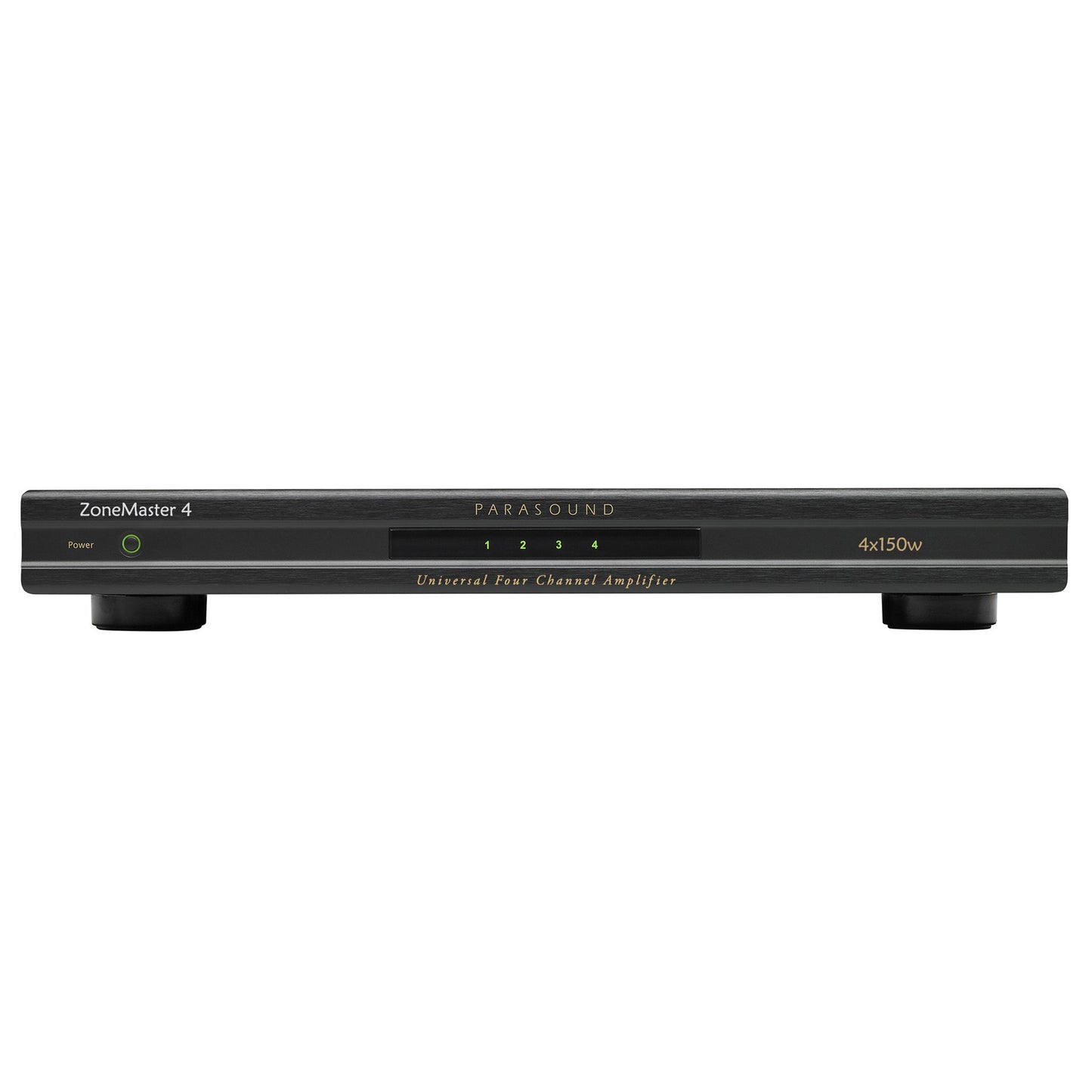 Parasound ZoneMaster 4 Four Channel / 8 Speaker Amplifier with Subwoofer Crossover