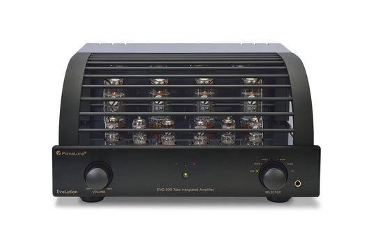 PrimaLuna EVO 300 Tube Integrated Amp (OPEN) - Black, front