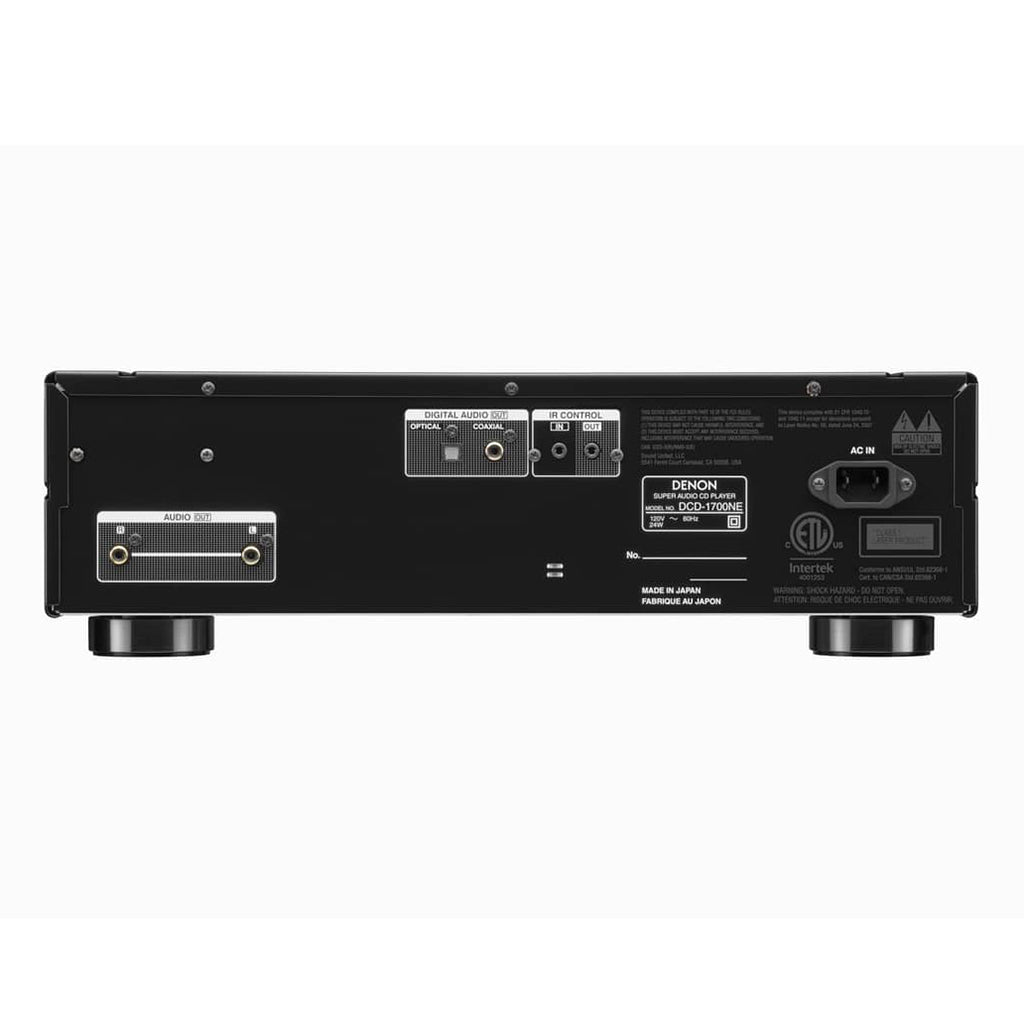 Denon DCD-1700NE SACD Player – Upscale Audio