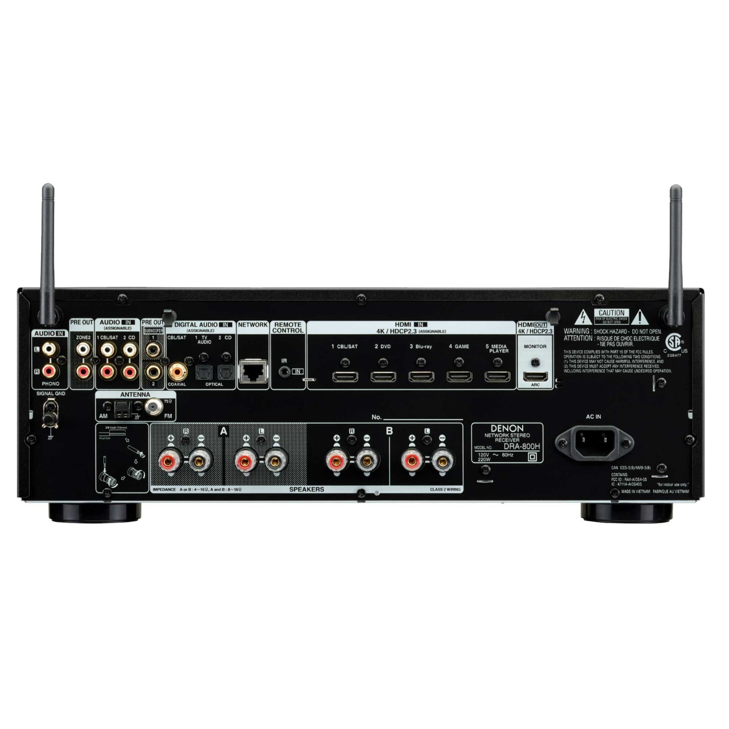 Denon DRA-800H Stereo Network Receiver