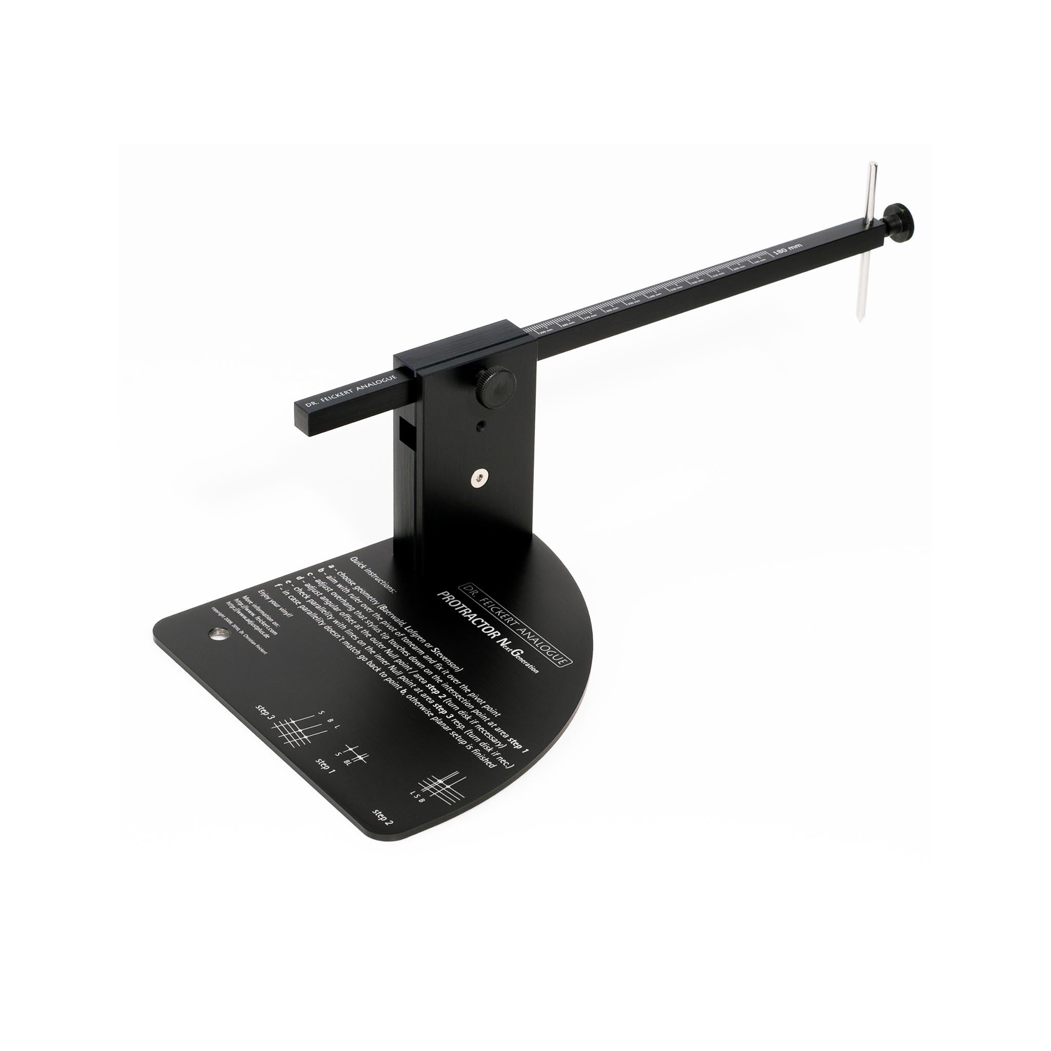 Dr. Feickert Analogue Universal Alignment Protractor – Upscale Audio
