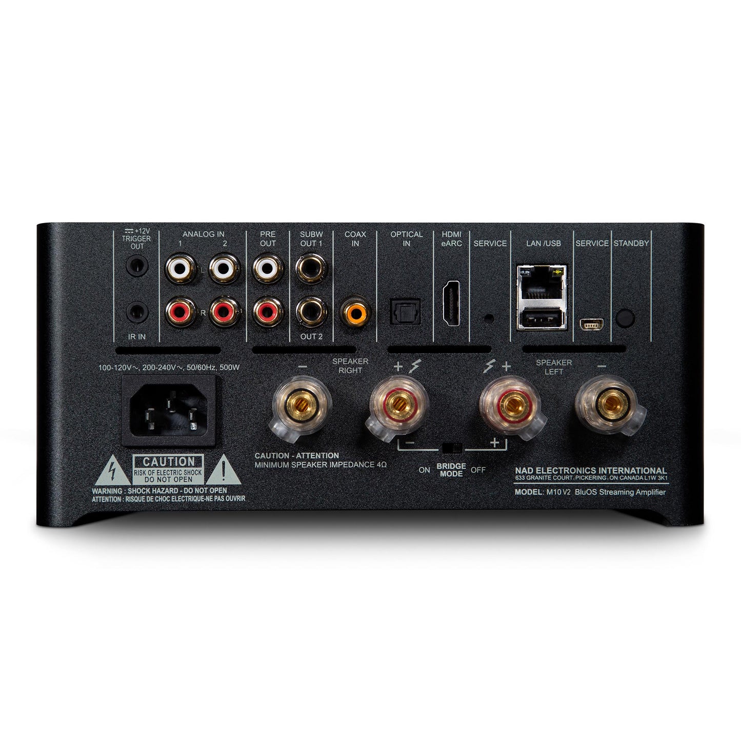 NAD M10 V2 BluOS Streaming Amplifier
