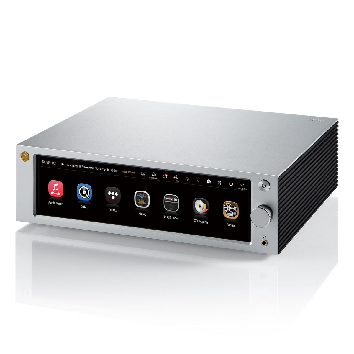 Rose Audio Screen HiFi Rose RS250A Network Streamer – Upscale Audio