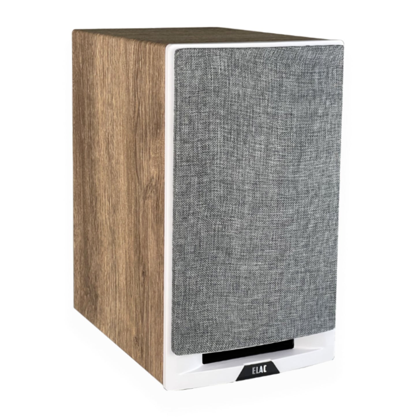 ELAC Uni-Fi Reference UBR62 Bookshelf Loudspeakers White/Oak with grill cover