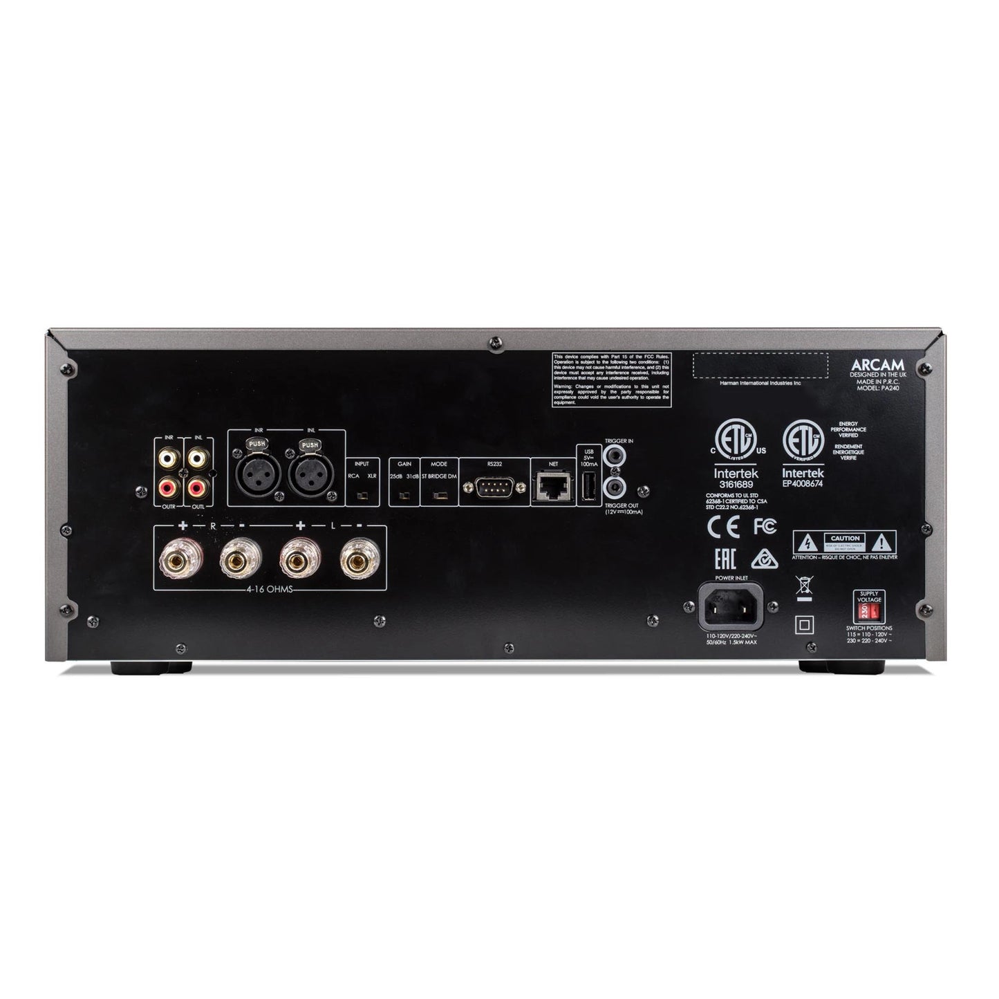 Arcam PA240 2-channel power amplifier