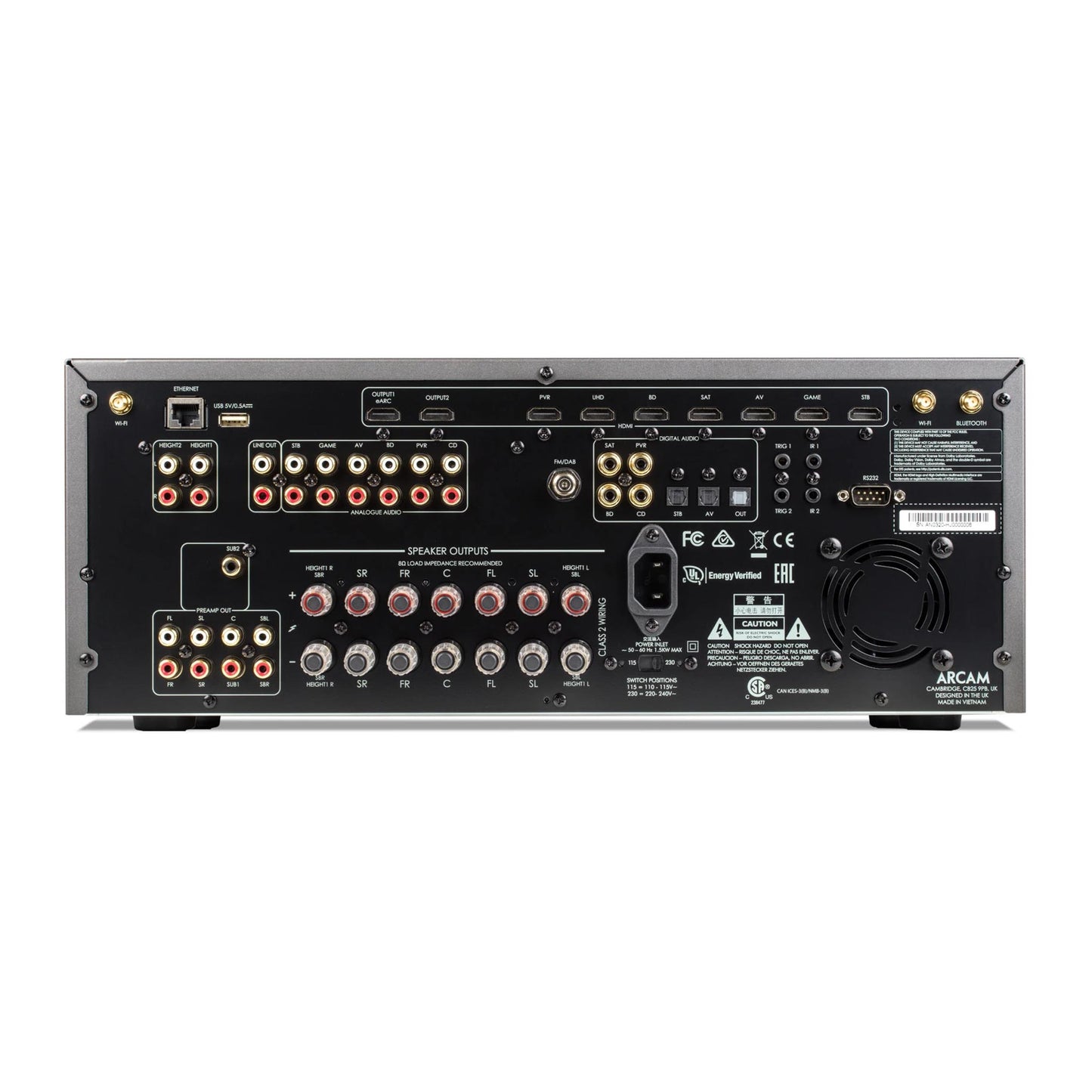 Arcam AVR10 7.2-channel receiver