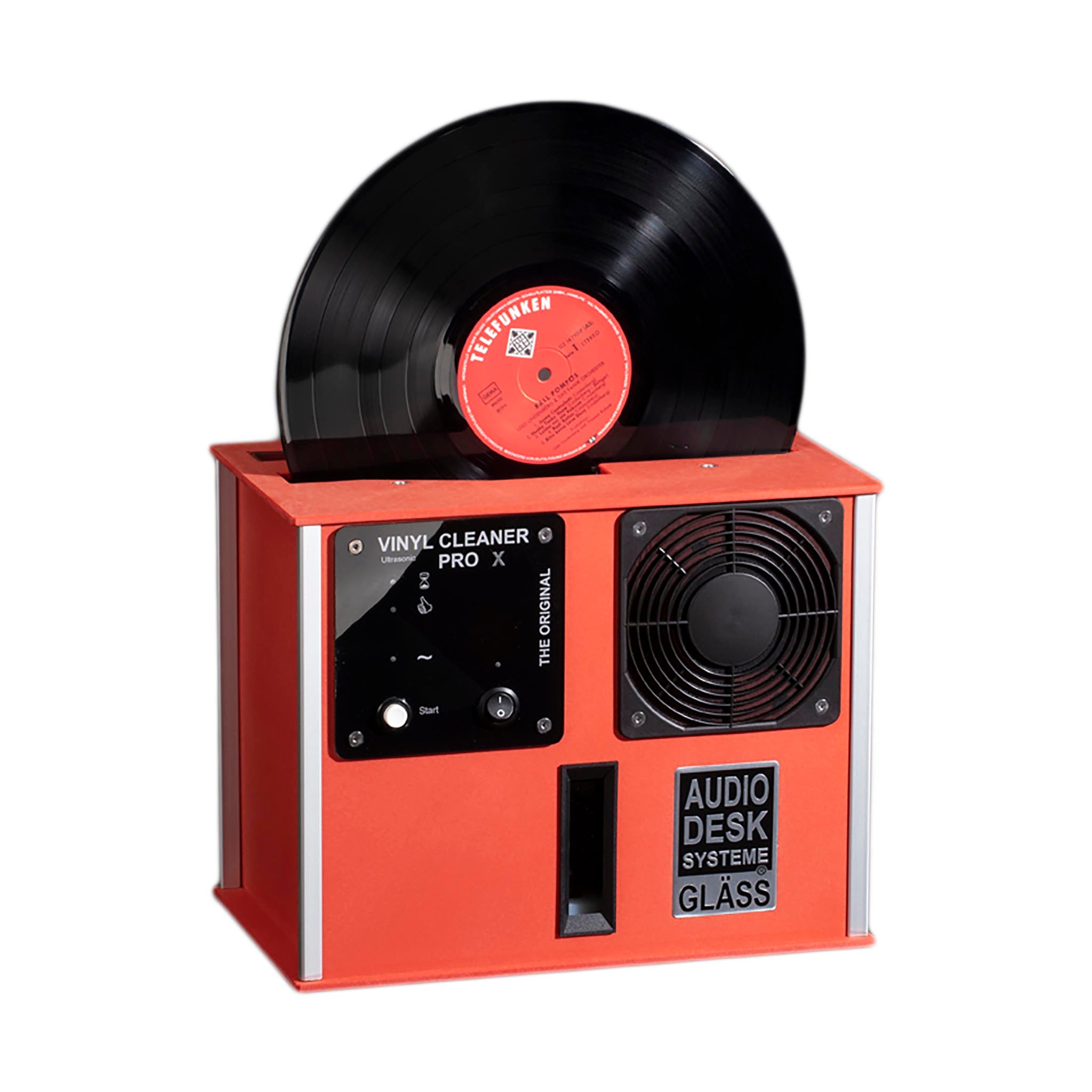 Audio Desk Vinyl Cleaner Pro X Record Cleaning Machine - Grey